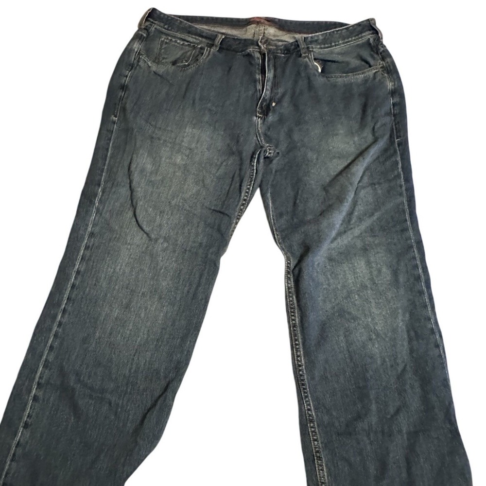 Tommy Bahama Jeans Mens 40x30 Blue Denim Pants Dark Wash Straight Leg